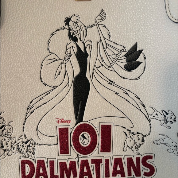 Coach White and Red 101 Dalmatians Tote - Picture 2 of 6